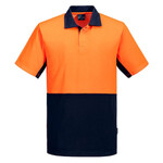 Hi Vis Contrast Class D Short Sleeve Polo Shirt