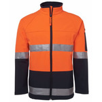Mens Hi Vis (D+N) Softshell Jacket