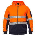 Mens Peak Hi Vis Two Tone Hoodie With Csr Tape