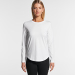 Womens Curve Long Sleeve Tee